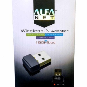 W102 Alfa Wireless N Adapter 150mbps (Orignal)