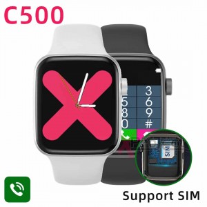 C500 Iwo Smartwatch Bluetooth Call Sim Card
