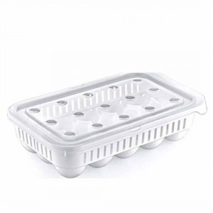 15 Grid Egg Tray With Lid Safe, and Convenient Egg Storage Solution