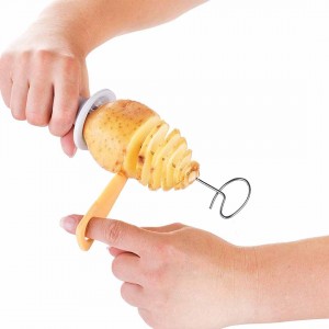 Spiral Potato Chips Cutter Make Perfect Chips at Home