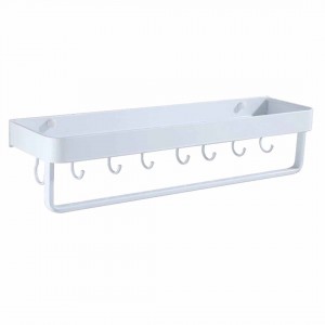 Wall Mounted Square Aluminum Kitchen Shelf Organize Your Space Efficiently