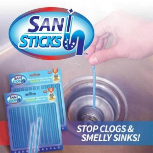 Sani Stick Drain Cleaner Sticks Disposable