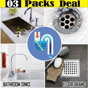 Sani Sticks Sewage Kitchen Toilet Bathtub Drain Sink (03 Packs Deal)