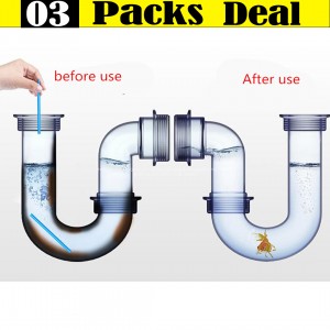 Sani Sticks Sewage Kitchen Toilet Bathtub Drain Sink (03 Packs Deal)