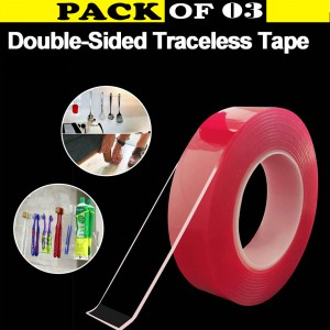 Double Sided Magic Tape (Pack Of 03)