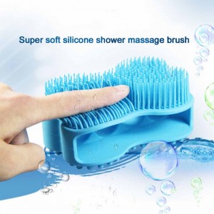 Soft Silicone Body Brush Massage Scrub