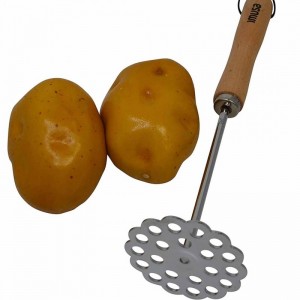 Premium Metal Potato Masher with Handle