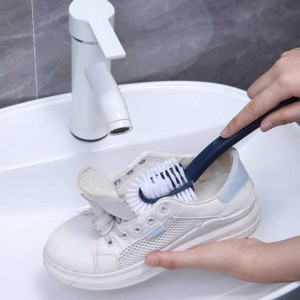 Multifunctional All Round Shoe Brush Laundry Brush Long Handle