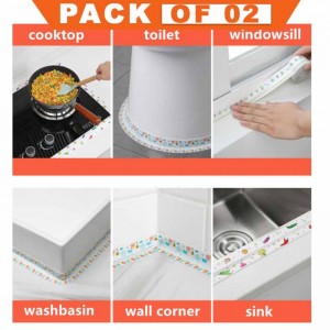 Kitchen Sink Seam Stickers Self Adhesive Adhesive Tape Pack of 02