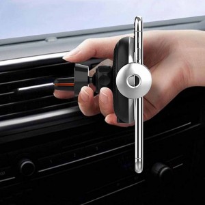 Car Holder With A Wireless High Speed Charger Opens And Closes Automatically