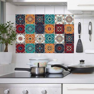 Moroccan Tile Decal For Kitchen Decor