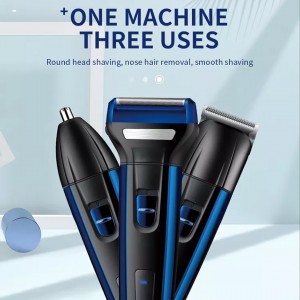 Electric Hair Clipper Razor Nose Hair Trimmer Three In One 6330