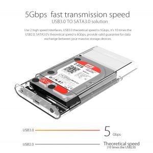 Orico Hdd Case Crystal 2.5 2139u3-cr 3.0