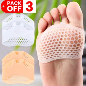 Silicone Metatarsal Forefoot pads Pack of 03