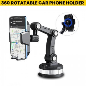 Suction Cup 360 Rotatable Car Phone Holder