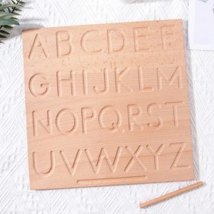 Alphabet Wood Tracing Board