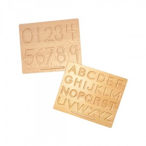 Alphabet Wood Tracing Board