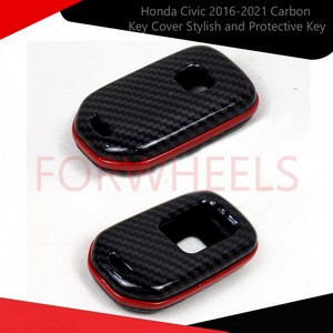 Honda Civic 2016-2021 Carbon Key Cover Stylish and Protective Key Accessories