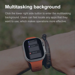 X8 Ultra MAX Smart Watch Series 8 (Orange)