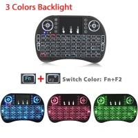 Wireless Keyboard Mouse Mini Touch Pad RF 500 With 3 Color Backlight