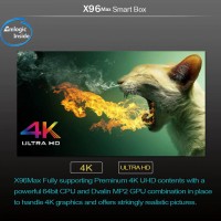 Smart Tv Box X96 Max Android 4gb&64gb Amlogic S905x2 Quad Core 5.8ghz 