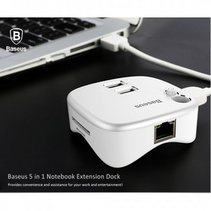 Baseus Notebook Expansion Dock 5 In 1 Multifunction Extention