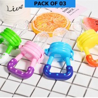 Baby Fruit Pacifier (Pack Of 03 Pieces)