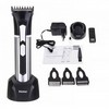Kemei Rechargeable Shaver - Silver Coated