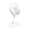 5X Magnifier LED Lamp Desktop Makeup Mirror with Fan 3 In 1