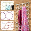 Scarf Hanger 28 Rings Slots Hole
