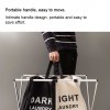 Dirty laundry storage basket