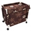 Foldable Trolley Laundry Basket