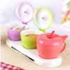 Cute Apple Shape Kitchen Spice Jar
