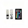 Multi Color LED Car Parking Light Bulbs With Remote Control