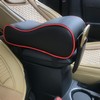 Car PU Memory Foam Armrest Console Cushion Cover
