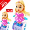 Girl Hover Board Toy Pack (Buy 01 & Get 01 Free)