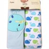 02 Pcs Cotton Baby Blanket