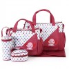 Multifunction Baby Diaper Bag 5 Pcs Set