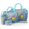 Multifunction Baby Diaper Bag 5 Pcs Set