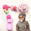 Baby Pacifier Clip Pearl Teether Holder