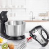 Stand Hand Mixer Blender with Rotating Bowl Kitchen Appliance for Baking and More