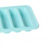 Rectangle Ice Cube Tray for Cracker Bars Make Long, Thin Ice Cubes for Water Bottles Pack of 04