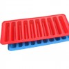 Rectangle Ice Cube Tray for Cracker Bars Make Long, Thin Ice Cubes for Water Bottles Pack of 04