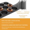 Non Stick Cupcake Trays 12 Cup and 6 Cup Set Bakeware for Muffins, Cupcakes, and More Buy 01 Get 01 Free