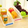 Multipurpose Fridge Storage Sliding Drawer & Rectangle Cracker Bar Ice Cube Tray (Buy 01 & Get 01 Free)