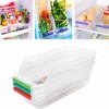 Multipurpose Fridge Storage Sliding Drawer & Rectangle Cracker Bar Ice Cube Tray (Buy 01 & Get 01 Free)