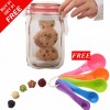 Reusable Storage Bottle & Plastic Measuring Spoons (Buy 01 & Get 01 Free)