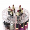 360 Makeup Organizer Rotating Adjustable Carousel Storage