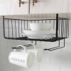 Shelf Hanger Basket Stainless Steel Wire Storage Rack