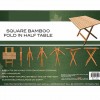 Wooden Folding Table